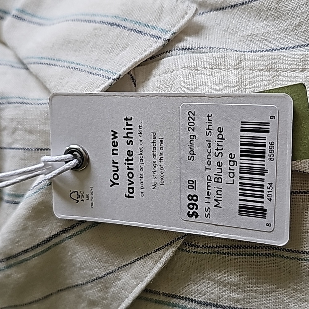 Marine Layer Men's SS Hemp Tencel Shirt - Picture 2 of 6